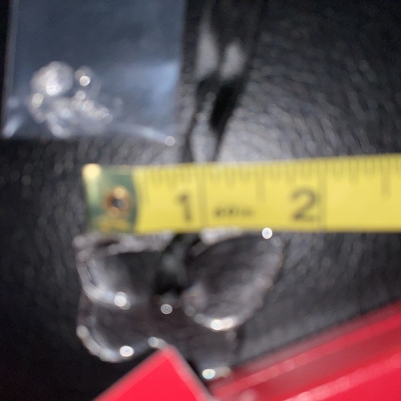 C PICS!! ART COLLAGE MURAL PROJECT DIY BACCARAT CLEAR CRYSTAL BUTTERFLY NECKLACE - Picture 3 of 10